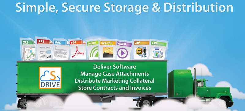 S-Drive for Salesforce.com, Simple, Secure Storage
