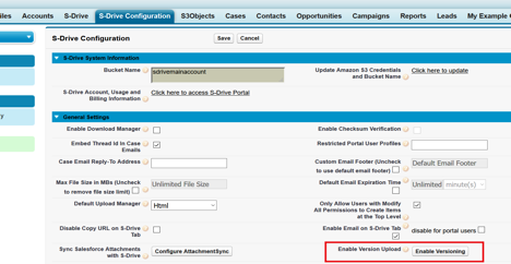 S-drive versioning